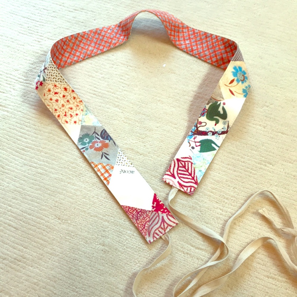 Soft multipatterned microfiber belt made in France